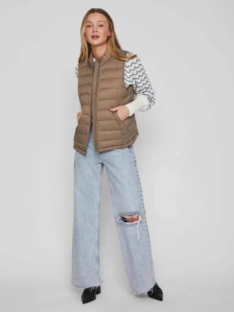 VIMINSK SHORT WAISTCOAT walnut