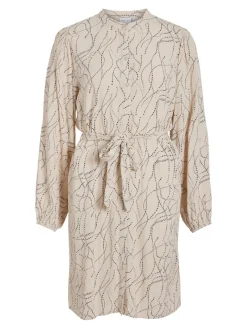 VIMIST L/S SHIRT DRESS /E feather gray
