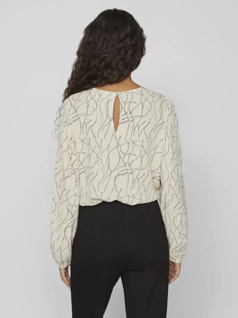 VIMIST L/S TOP /E feather gray