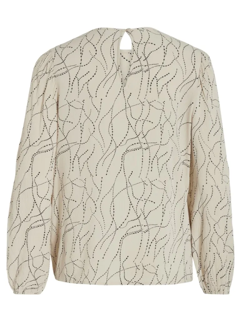 VIMIST L/S TOP /E feather gray