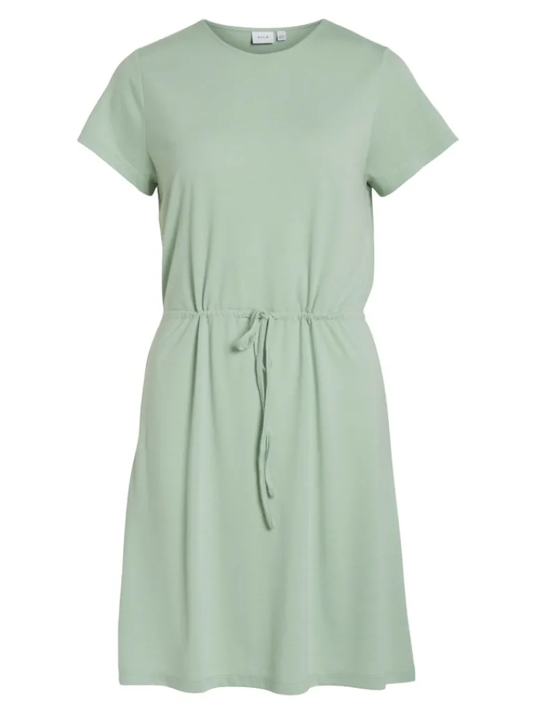 VIMOONEY S/S STRING DRESS /1/KA cameo green