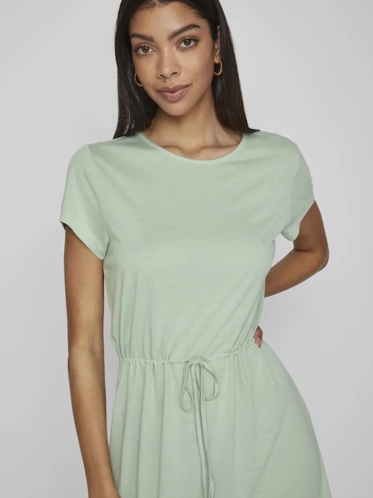 VIMOONEY S/S STRING DRESS /1/KA cameo green