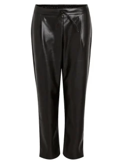 VINILLE RW COATED 7/8 PANTS - NOOS black