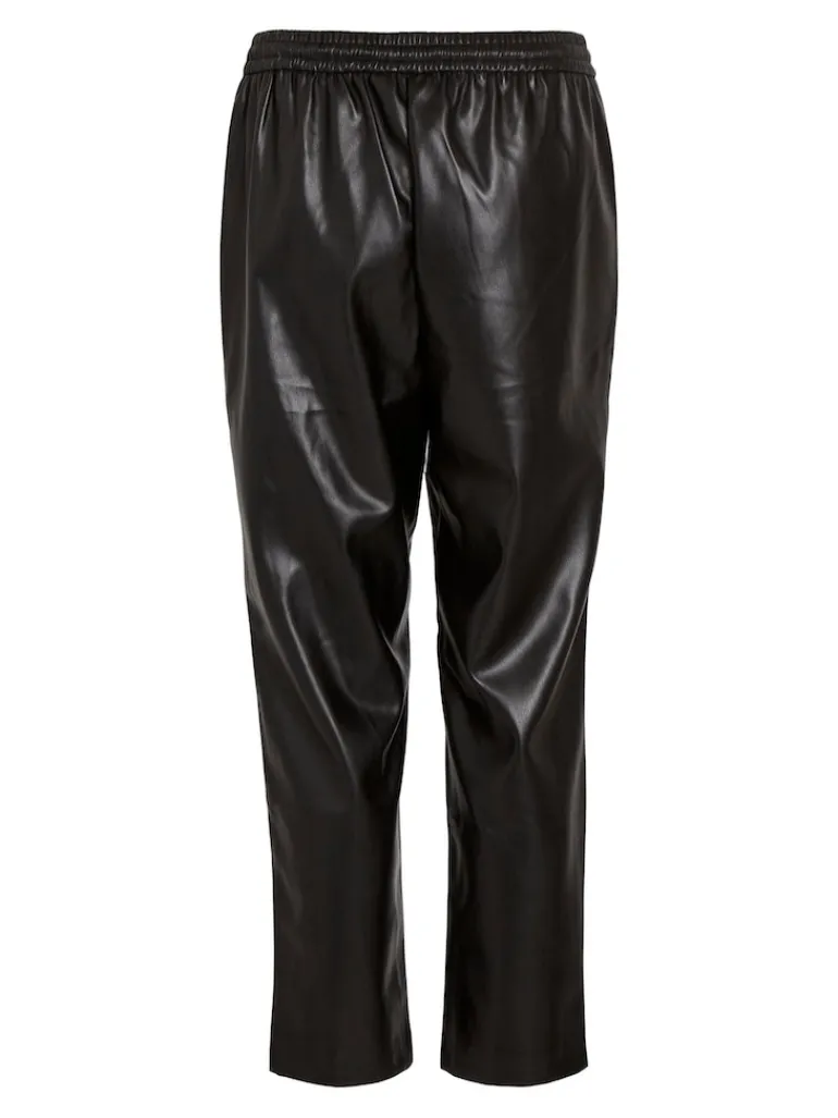 VINILLE RW COATED 7/8 PANTS - NOOS black