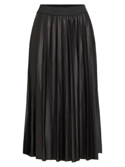 VINITBAN MIDI SKIRT - NOOS black