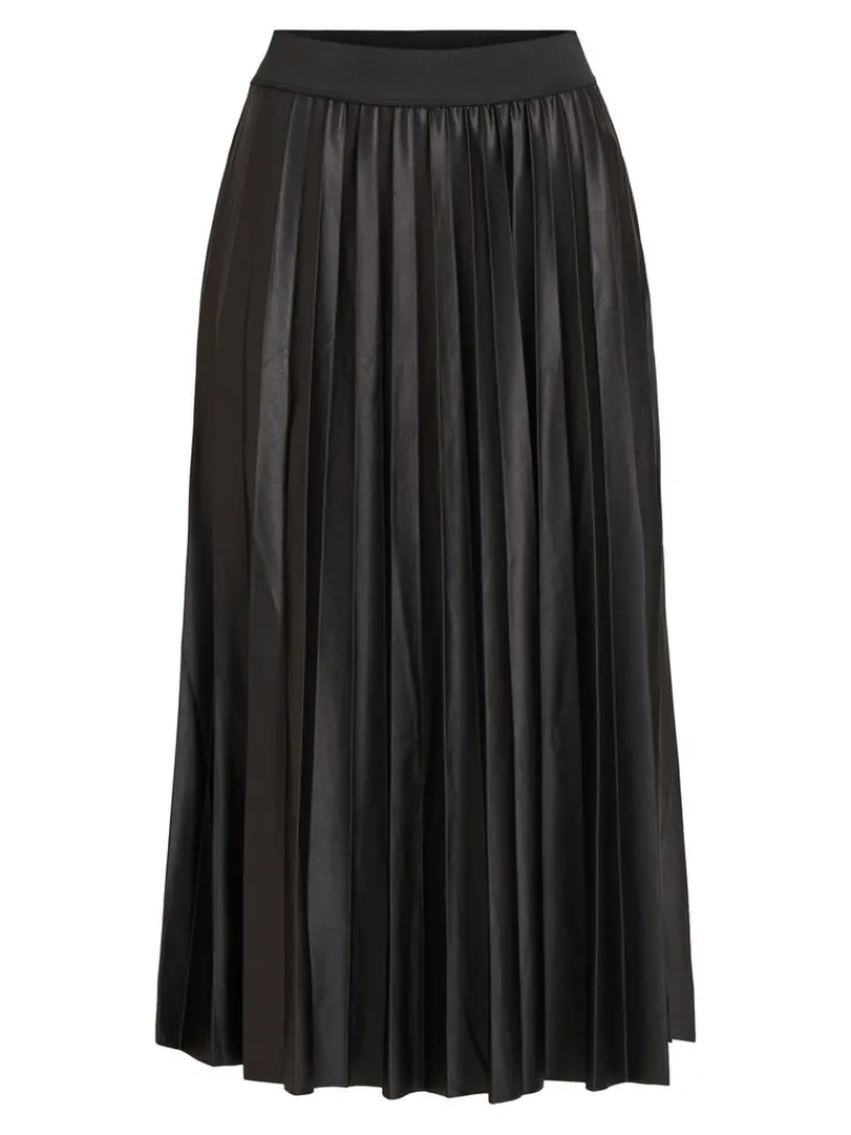 VINITBAN MIDI SKIRT - NOOS black