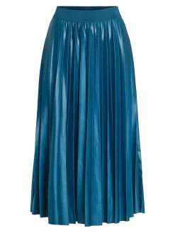 VINITBAN MIDI SKIRT - NOOS moroccan blue