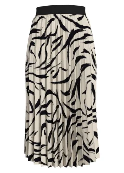 VINITBAN PRINT MIDI SKIRT - NOOS birch6