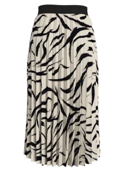 VINITBAN PRINT MIDI SKIRT - NOOS birch6