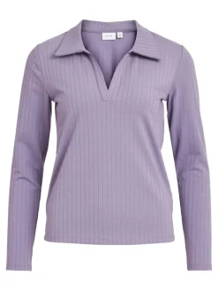 VINOBELLA L/S POLO SHIRT portabella