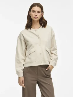 VIODESSIA O-NECK L/S SHACKET birch