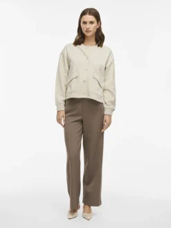 VIODESSIA O-NECK L/S SHACKET birch