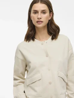 VIODESSIA O-NECK L/S SHACKET birch