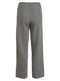 VIOLIVIE RW 7/8 KNIT PANT/SU medium grey melange