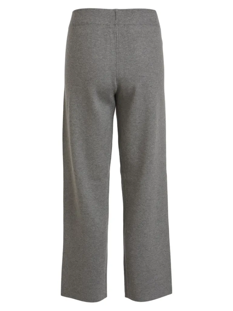 VIOLIVIE RW 7/8 KNIT PANT/SU medium grey melange