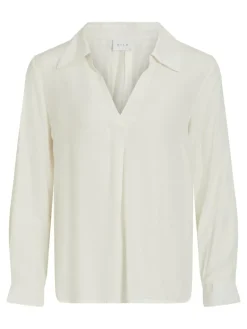 VIPALLI L/S TOP/PB whisper white