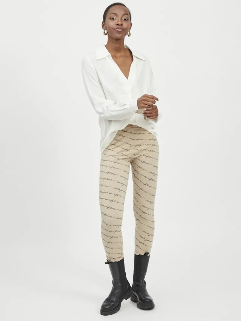 VIPALLI L/S TOP/PB whisper white
