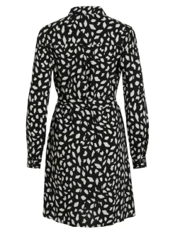 VIPAYA L/S SHIRT DRESS - NOOS black2