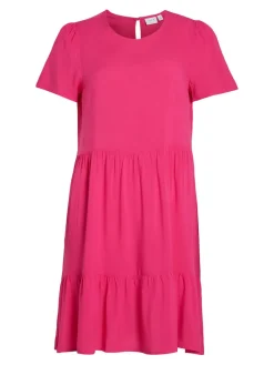 VIPAYA S/S DRESS pink yarrow