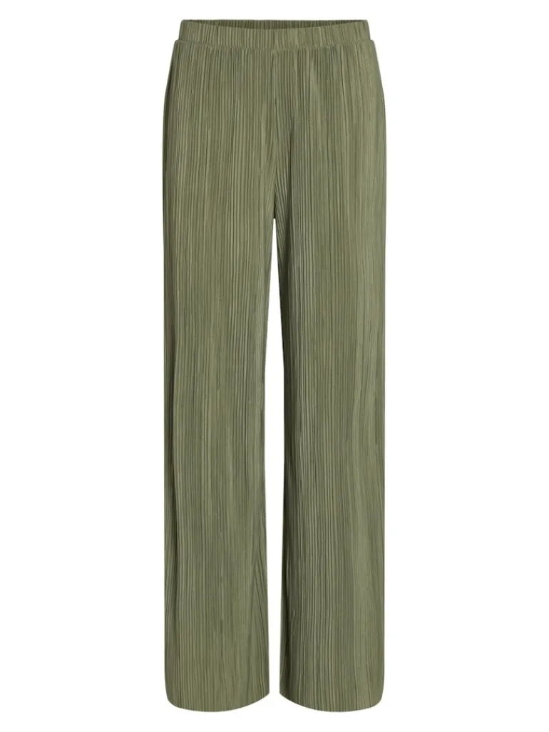 VIPLISA HW LOOSE PANTS - NOOS oil green