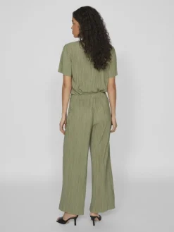 VIPLISA HW LOOSE PANTS - NOOS oil green