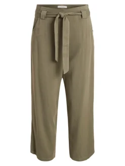 VIPRIYA FANZA HW 7/8 WIDE PANTS/PB four leaf clover
