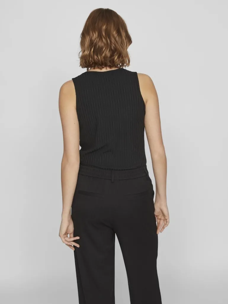VIRIBINI S/L TANK TOP black beauty