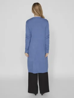 VIRIL LONG L/S KNIT CARDIGAN - NOOS coronet blue