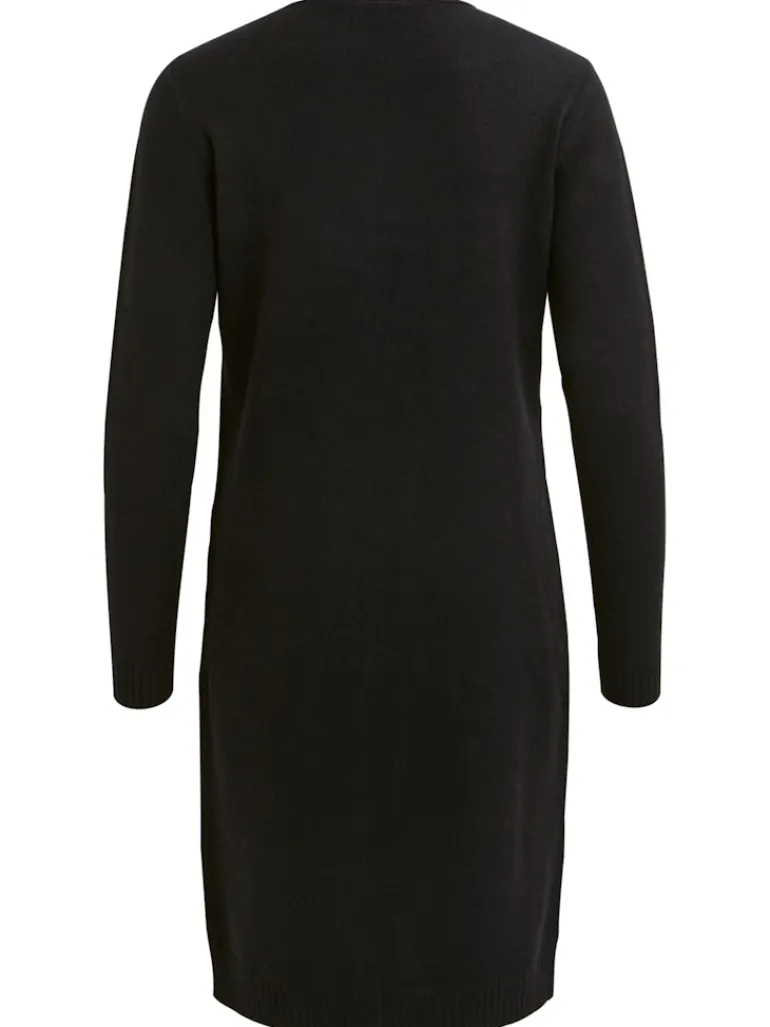 VIRIL LONG L/S KNIT CARDIGAN - NOOS black