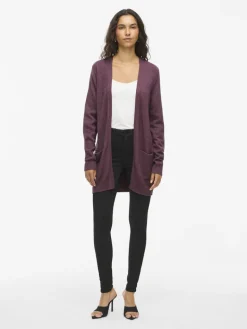 VIRIL OPEN L/S KNIT CARDIGAN - NOOS fig