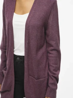 VIRIL OPEN L/S KNIT CARDIGAN - NOOS fig