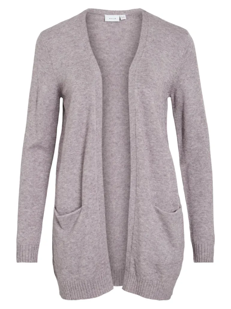VIRIL OPEN L/S KNIT CARDIGAN - NOOS toadstool