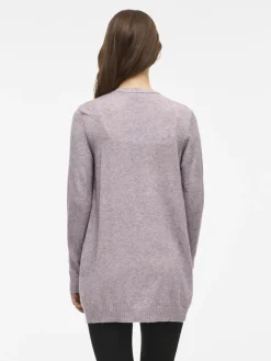 VIRIL OPEN L/S KNIT CARDIGAN - NOOS toadstool