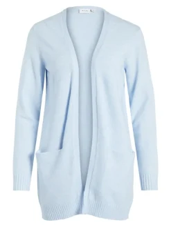 VIRIL OPEN L/S KNIT CARDIGAN - NOOS blau2