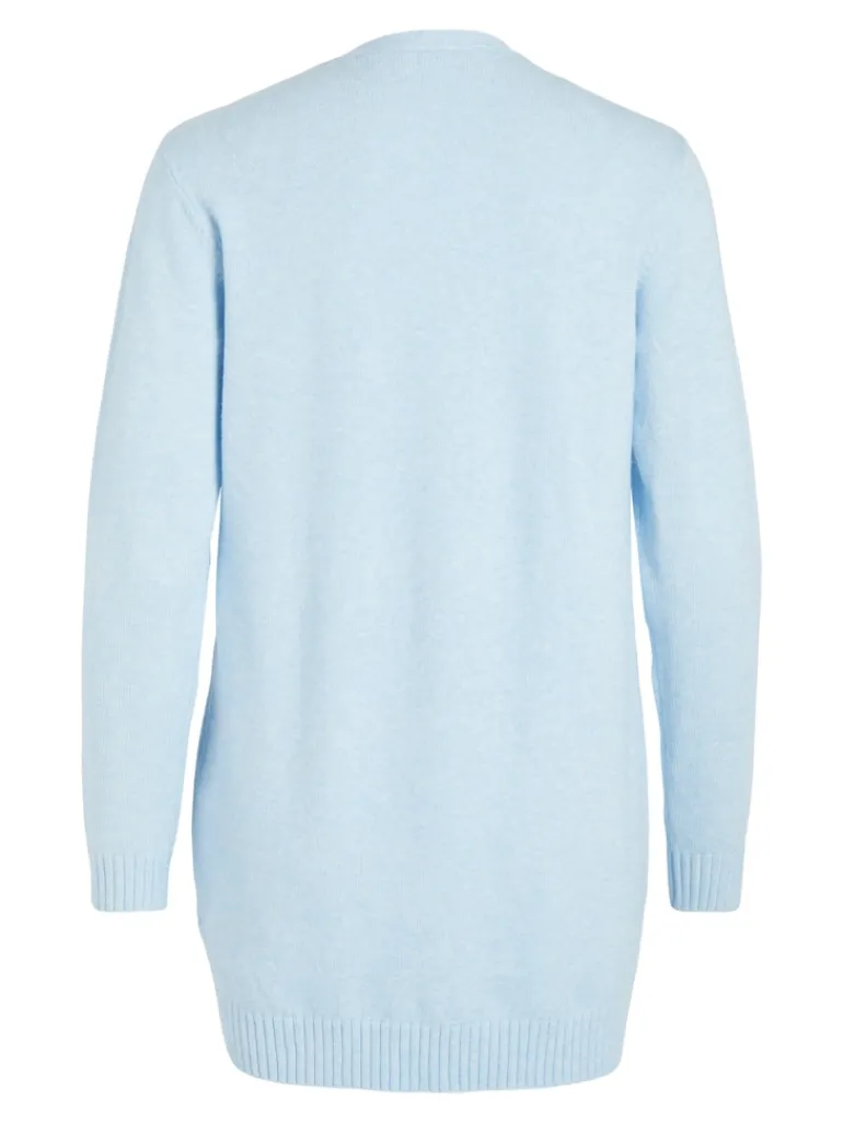 VIRIL OPEN L/S KNIT CARDIGAN - NOOS blau2
