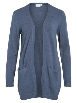 VIRIL OPEN L/S KNIT CARDIGAN - NOOS vintage indigo