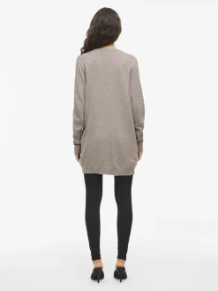 VIRIL OPEN L/S KNIT CARDIGAN - NOOS falcon