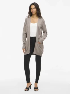 VIRIL OPEN L/S KNIT CARDIGAN - NOOS falcon