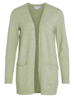 VIRIL OPEN L/S KNIT CARDIGAN - NOOS grün3