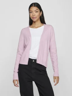 VIRIL SHORT L/S KNIT CARDIGAN-NOOS winsome orchid