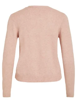 VIRIL SHORT L/S KNIT CARDIGAN-NOOS hellrosa1