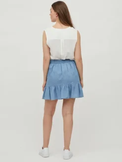 VIROMA V-NECK S/L TOP - NOOS snow white