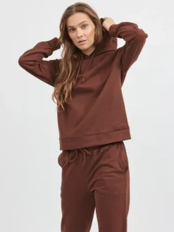 VIRUSTIE SWEAT HOODIE TOP - NOOS chocolate lab
