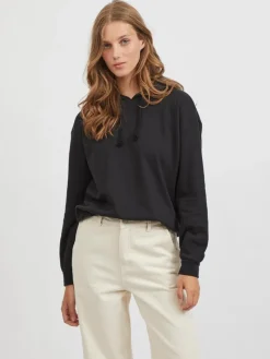 VIRUSTIE SWEAT HOODIE TOP - NOOS black