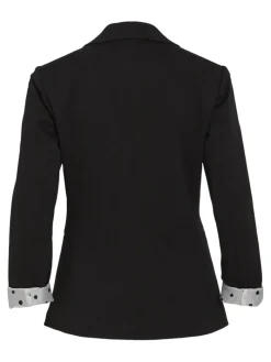 VISAGA L/S DOT DETAIL BLAZER/KA black