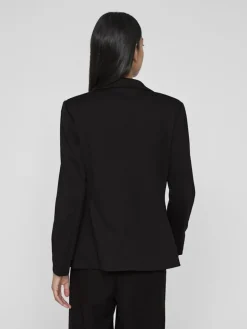 VISAGA L/S DOT DETAIL BLAZER/KA black