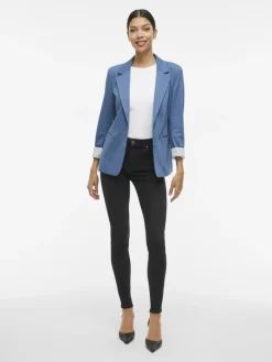 VISAGA L/S JERSEY BLAZER/3/KA coronet blue