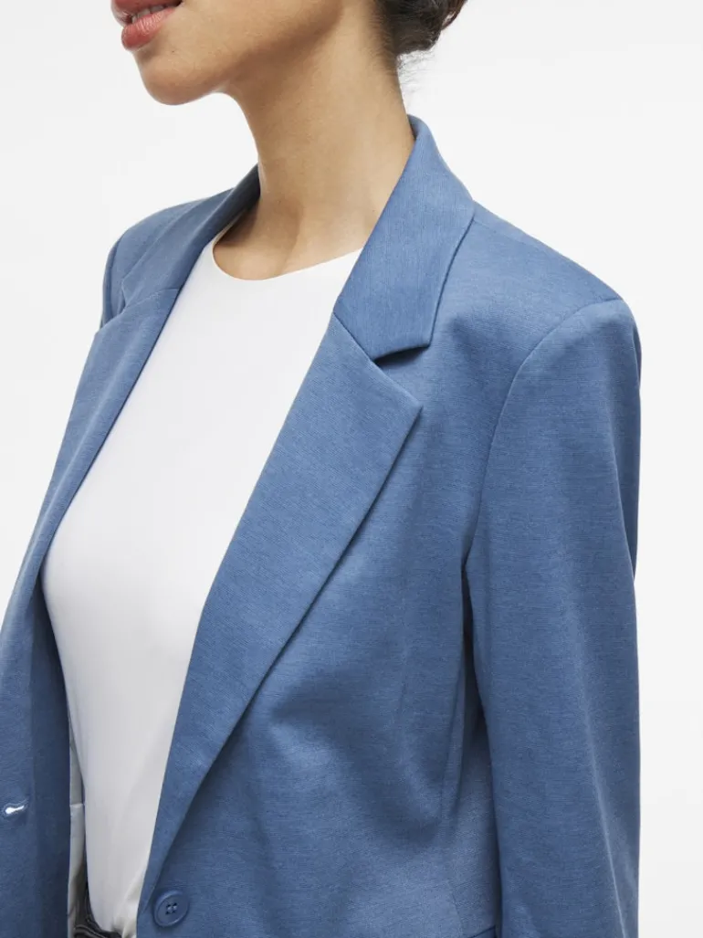 VISAGA L/S JERSEY BLAZER/3/KA coronet blue
