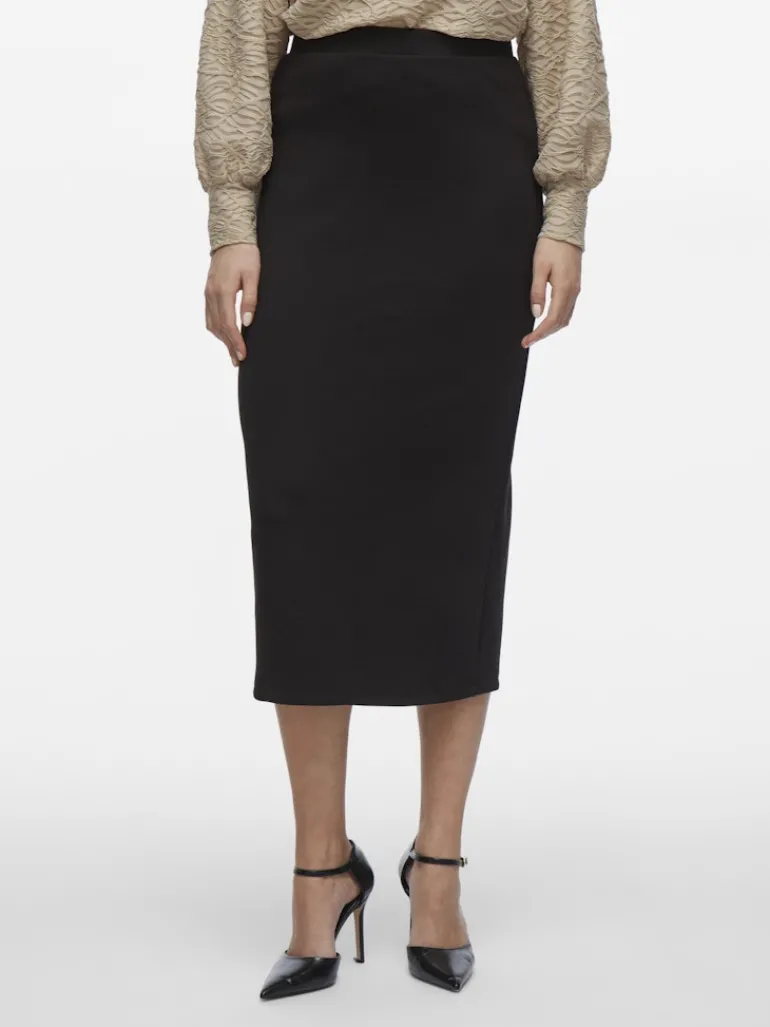VISANDY HW MIDI SKIRT black