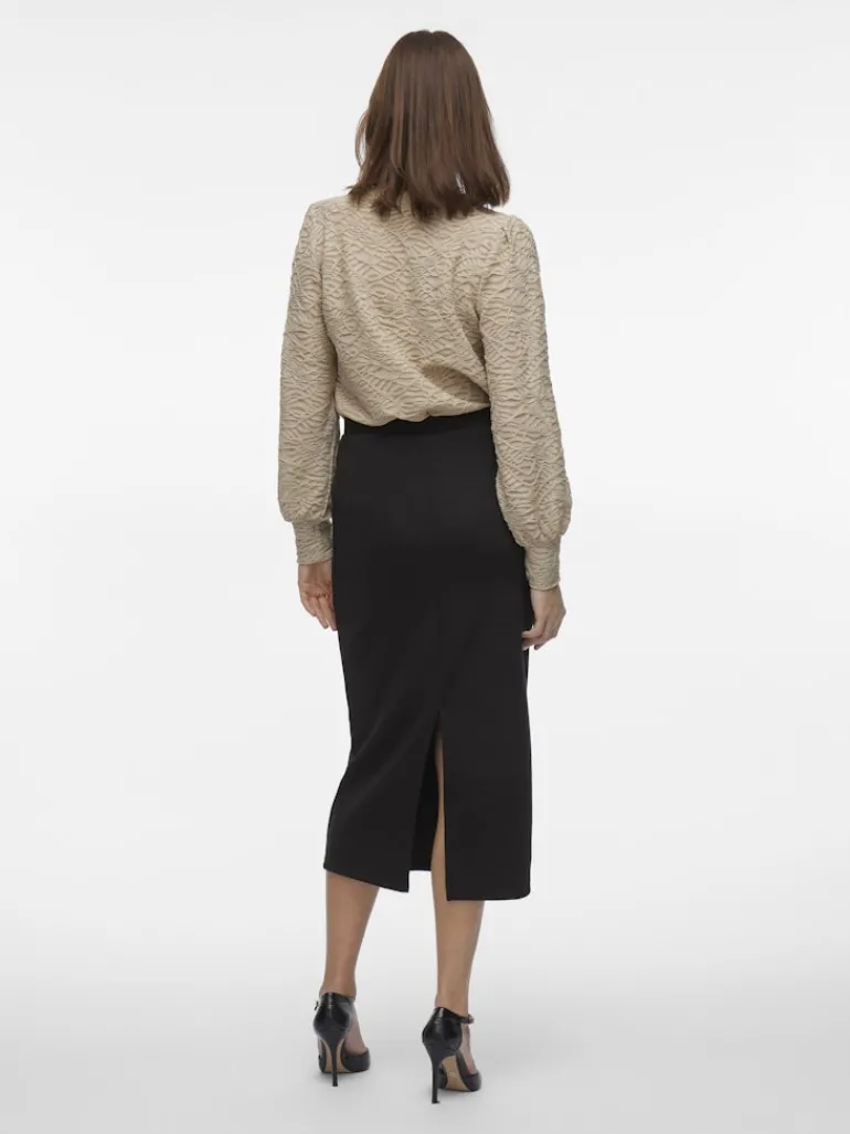 VISANDY HW MIDI SKIRT black
